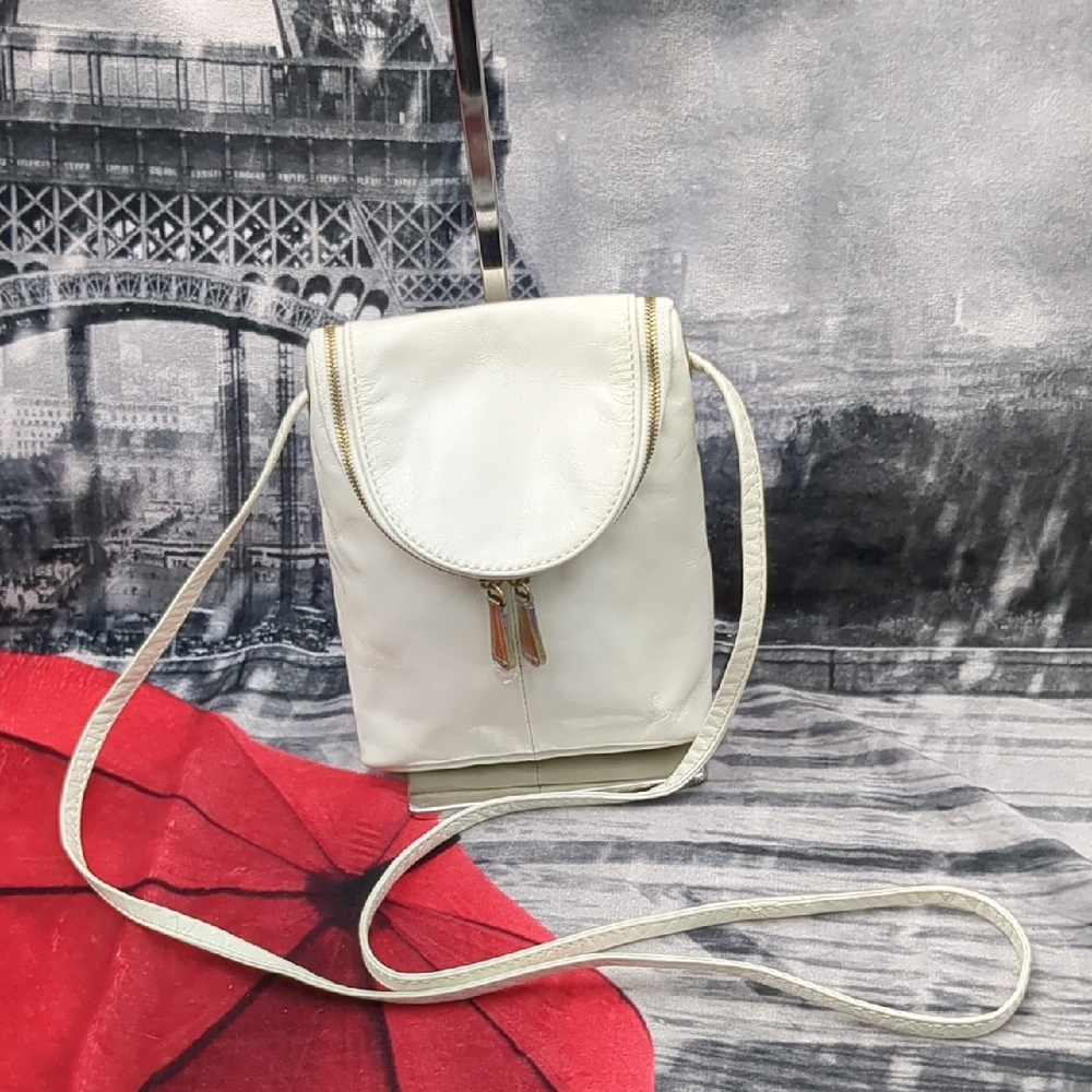 HOBO White Crossbody Bag